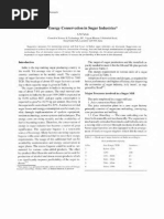 Energy Conservation in Sugar Industries
