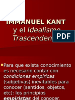 Kant e Idealismo Trascendental