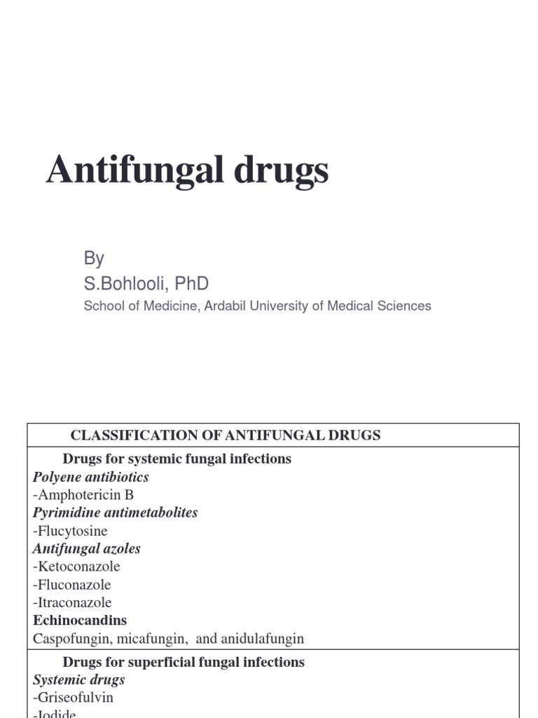 Antifungal PDF Candidiasis Medical Treatments
