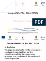 Managementul Proiectelor