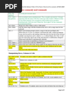 JMP Quick Reference Card | PDF | Control Key | Bracket
