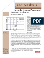 Measuring The Dynamic Properties of Elastomers For Analysis