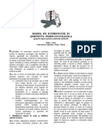 Model de Interventie in Asistenta Oncologica