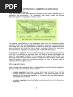 Lecture 3 - Distribution of Vegetation in West Africa