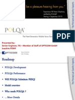POLQA Overview