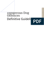 Dangerous Dog Offences Definitive Guideline 9web Final