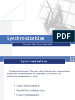 Comm Synchronization en