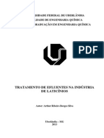 Tratamento de Efluentes Na Indústria de Laticínios