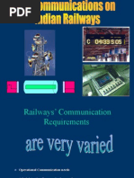 SPST-S&T-Telecom On Indian Railways