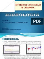 HIDROLOGIA CLASE 1 La Atmosfera y La Hidrologia