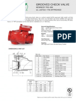 426 Grooved Check Valve