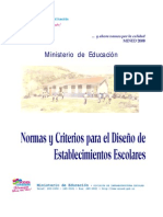 Normas Arq en Educacion