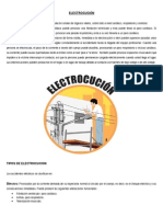 Electrocución PRIMEROS AUXILIOS