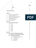 Table of ContenT 2