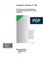 CUADENO TECNICO # 150 Evolución de Los Interruptores Automáticos de BT Con La Norma CEI 947-2