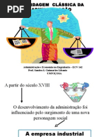 AULA 2 - Abordagem Clássica e Administração Científica