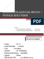 Poster Mini (Dermatitis Kontak Iritan+infeksi Sekunder)