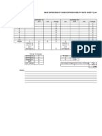 Gage Repeatability and Reproducibility Data Sheet (Long Method)