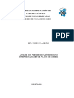 Análise Dos Principais Paràmetros No Dimensionamento de Pilhas de Estéril (2013) - Trabalho de Conclusão de Curso