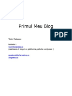 Primul Meu Blog