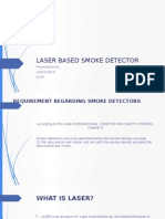 Laser Based Fire Detector