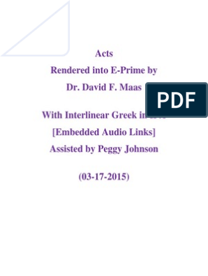 Acts in E-Prime With Interlinear Greek in IPA 3-17-2015 ...