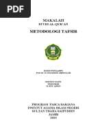 Download METODOLOGI TAFSIR by bugisjambi SN25904899 doc pdf