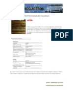 Certificado de Calidad PDF