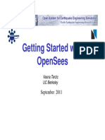 Getting Started OPENSEES PDF