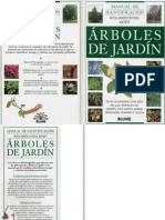 Botánica - Árboles de Jardín - Manual de Clasificación