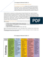 aisb eal language continuum grades 1-2