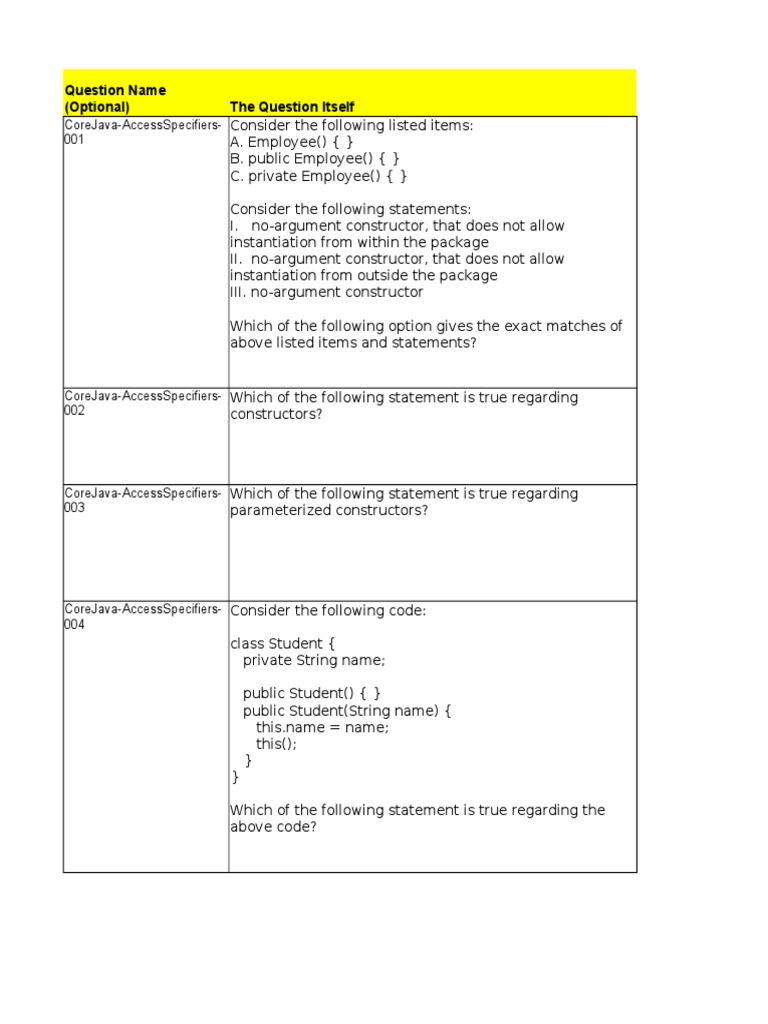 JAVAAAmcqfinal | PDF | Control Flow | Method (Computer Programming)