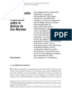 Siete Preguntas y Siete Respuestas Sobre La Bolivia de Evo Morales