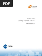 WCDMA Tutorial for Mentum Planet Vs 5 3 1