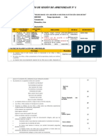 Diseã‘o de Sesiã“n de Aprendizaje 1 2015