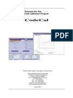 CodeCal 03 - Tutorial
