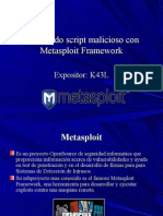 Script Malicioso Con Metasploit Framework
