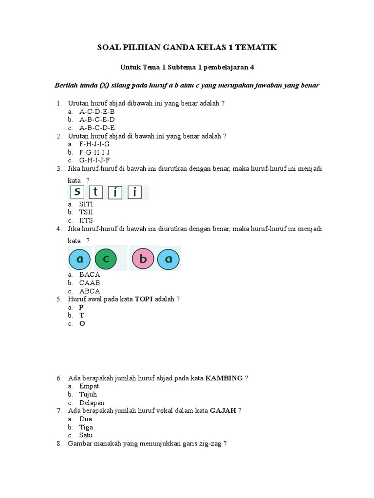 Soal Quantifiers Pilihan Ganda Contoh Soal Pelajaran