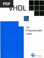 VHDL for Programmable Logic Aug95