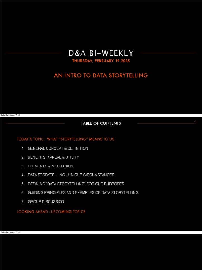 Understanding Data Storytelling Basics | PDF | Storytelling | Narrative