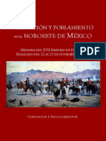 Memoria Migracion y Poblamiento en El Noroeste de México