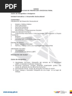 Guión de Imagenes Técnicas de Promoción Sociocultural
