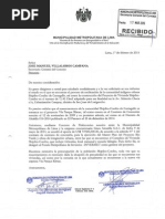 Solicitud de Información Sobre Reasentamiento de Comunidad Shipibo-Conibo
