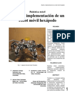 Diseno e Implementacion de Un Robot