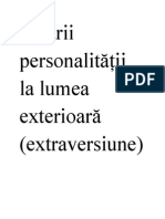 Ntării Personalităţii La Lumea Exterioară (Extraversiune) : 7f9o7tt