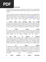 20 Consejos Para Escribir Mejor