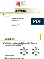 Practice Chapter 3 Conformations of Alkanes and Cycloalkanes