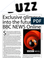 Exclusive Glimpse Into The Future of BBC NEWS Online: 27 January 2010