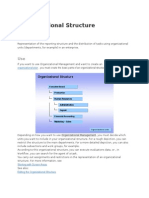 Organizational Structure