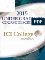 2015 UG Course Descriptions